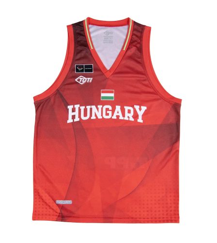 Hunbasket TOTI Hivatalos Mérkőzés Mez Piros S