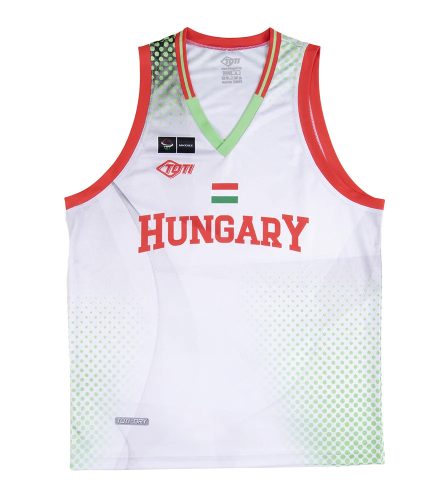 Hunbasket TOTI Hivatalos Mérkőzés Mez Fehér S