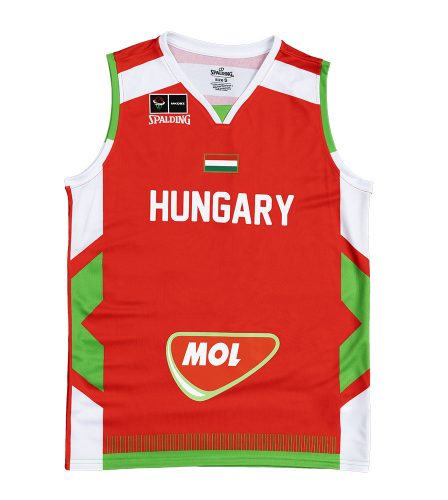 Hunbasket 2026 Férfi Válogatott Hivatalos mérkőzés mez piros