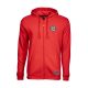 Hunbasket Hoodie, zipp Piros XXL