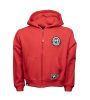 Hunbasket Hoodie, zipp gyerek Piros S