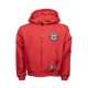 Hunbasket Hoodie, zipp gyerek Piros L