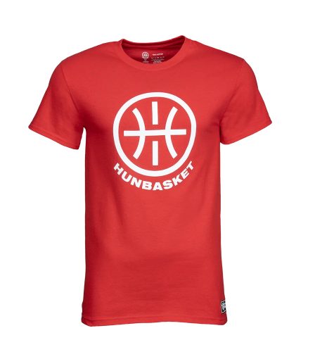 Hunbasket Kereknyakú póló Piros L