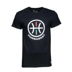 Hunbasket Kereknyakú póló gyerek Fekete