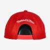 MITCHELL & NESS CHICAGO BULLS TEAM GROUND 2.0 SNAPBACK Red