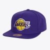 Mitchell & Ness NBA Conference Patch Snapback Los Angeles Lakers Purple
