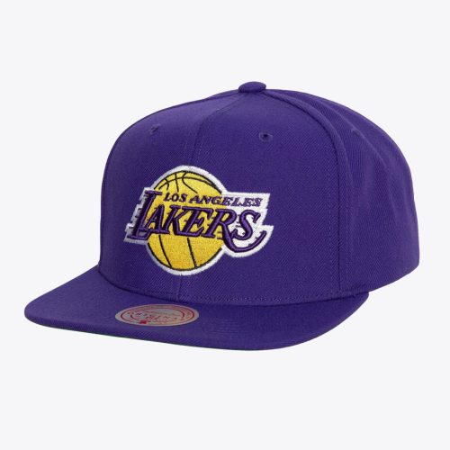 Mitchell & Ness NBA Conference Patch Snapback Los Angeles Lakers Purple