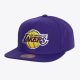 Mitchell & Ness NBA Conference Patch Snapback Los Angeles Lakers Purple