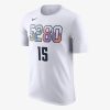 Nike NBA Essential City Edition Nikola Jokić Denver Nuggets T-Shirt White M