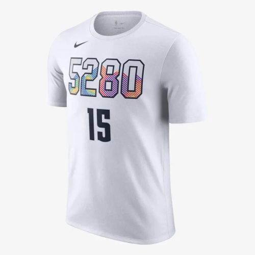 Nike NBA Essential City Edition Nikola Jokić Denver Nuggets T-Shirt White M