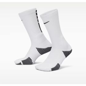Nike Elite 2.0 Cushioned Crew Socks (1 Pair) White/Black
