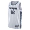 Nike NBA Ja Morant Memphis Grizzlies City Edition Swingman Jersey White S
