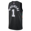 Nike NBA Victor Wembanyama San Antonio Spurs City Edition Swingman Jersey Black XL