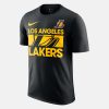 Nike Los Angeles Lakers City Edition Men's T-Shirt Black