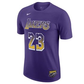   Nike NBA Los Angeles Lakers Lebron James Select Series Tee Field Purple