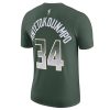 Nike NBA Giannis Antetokounmpo Milwaukee Bucks Select Series T-shirt Green