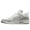 Air Jordan Spizike Low Summit White/Metallic Silver-Photon Dust