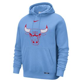 Nike Chicago Bulls City Edition Club Hoodie Blue