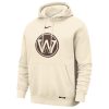 Nike Golden State Warriors City Edition Club Hoodie Natural