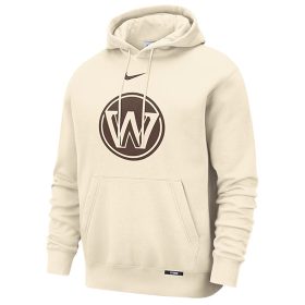 Nike Golden State Warriors City Edition Club Hoodie Natural