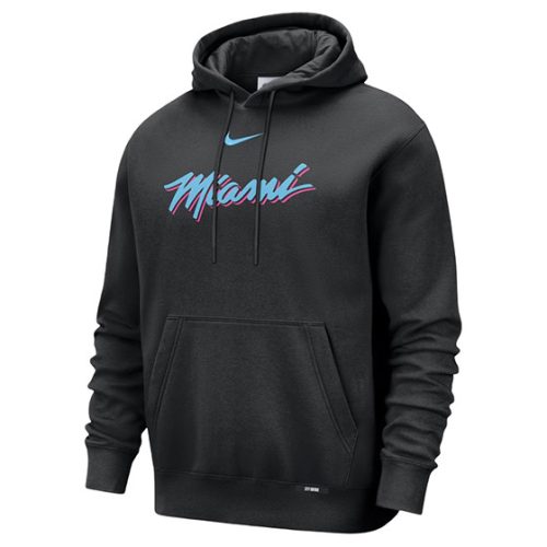 Nike Basketball Club Miami Heat City Edition Pull-Over Hoodie Black