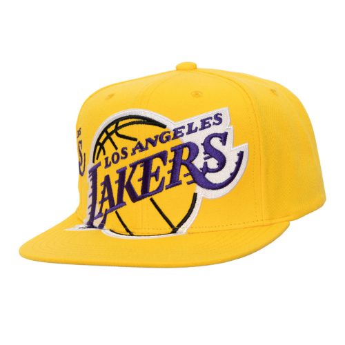 Mitchell & Ness NBA Big Time Snapback Los Angeles Lakers Yellow