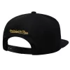 Mitchell & Ness NBA Chicago Bulls Black And Gold Snapback Black