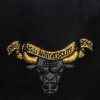 Mitchell & Ness NBA Chicago Bulls Black And Gold Snapback Black