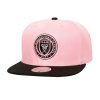 Mitchell & Ness MLS Team 2 Tone 2.0 Snapback Inter Miami Cf Pink-Black ONE