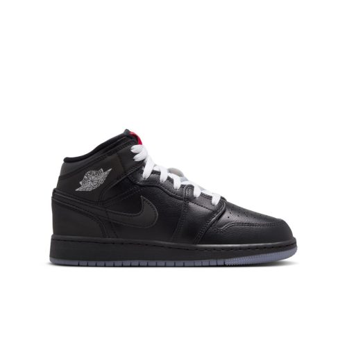 Air Jordan 1 Mid SE (GS) Black Metallic Reimagined 40