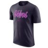 Nike NBA Minnesota Timberwolves Essential City Edition T-Shirt Purple Dynasty XL