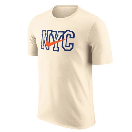 Nike NBA New York Knicks Essential City Edition T-Shirt Natural