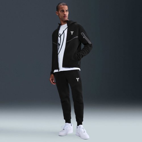 Nike Kobe Tech Fleece Full-Zip Windrunner Jacket Black