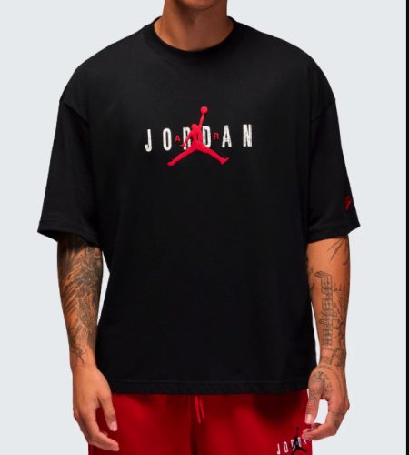 Jordan Brooklyn Oversized T-Shirt Black M