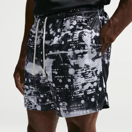 Nike Standard Issue Dri-FIT férfi 13 cm Short White/Black/Pale Ivory