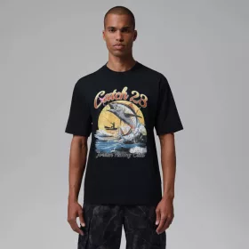 Jordan Fishing Club Graphic Tee Black