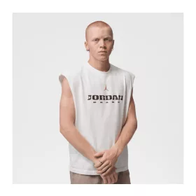 Jordan Brooklyn Sleeveless Muscle Top Sail/Gym Red