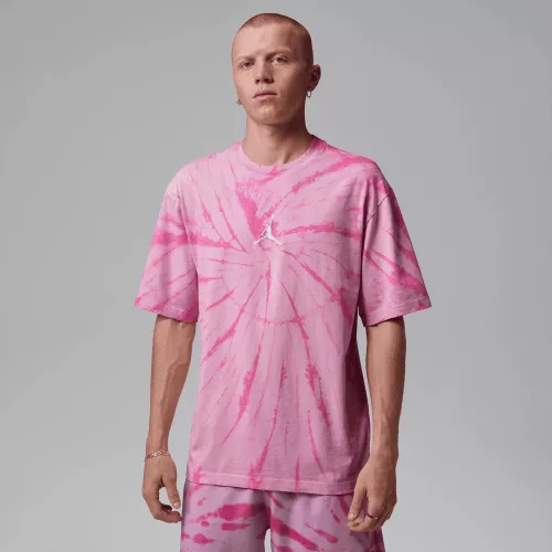 Jordan Brooklyn Tie-Dye Festival T-Shirt Iced Carmine/Pale Ivory XL
