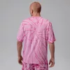 Jordan Brooklyn Tie-Dye Festival T-Shirt Iced Carmine/Pale Ivory XL
