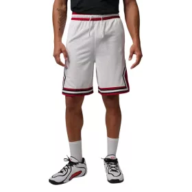  Jordan Sport Dri-FIT 23cms Diamond Shorts White/Gym Red/White