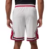 Jordan Sport Dri-FIT 23cms Diamond Shorts White/Gym Red/White