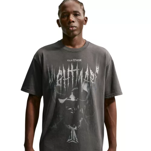 Nike Ja Nightmare Graphic Basketball T-Shirt Black