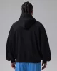 Jordan Brooklyn Fleece Pullover Hoodie Black/Metallic Silver 3XL