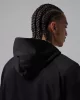 Jordan Brooklyn Fleece Pullover Hoodie Black/Metallic Silver 3XL