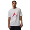 Jordan Brooklyn Short Sleeve Tee White/University Red M