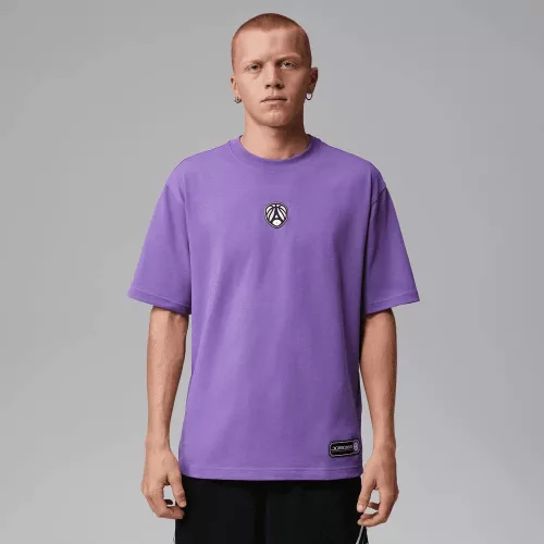 Jordan Sport Quai 54 2026 Tee Action Grape