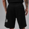 Jordan Brooklyn Fleece Shorts Black/Wolf Grey L