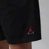 Jordan Brooklyn Mesh Shorts Black/University Red L