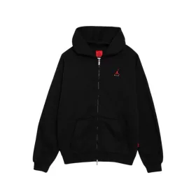 Jordan Brooklyn Full-Zip Hoodie Black/University Red