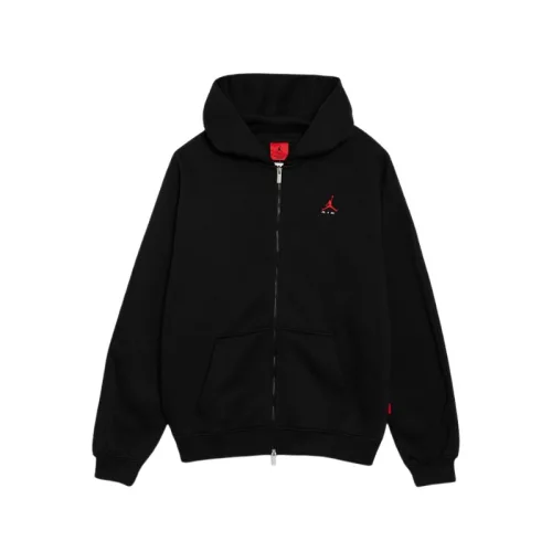 Jordan Brooklyn Full-Zip Hoodie Black/University Red L